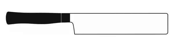Disegno di coltello Nakiri