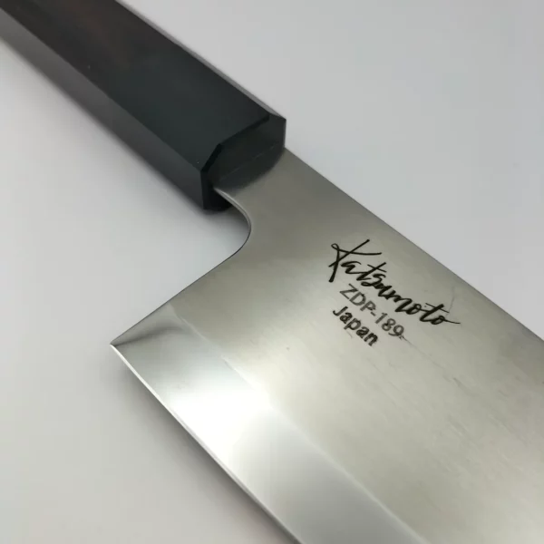 Couteau Japonais Artisanal Bunka par Katsumoto3