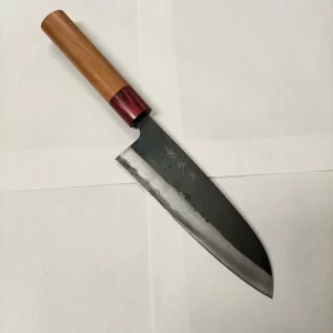 Couteau Japonais Artisanal Santoku par Muneishi