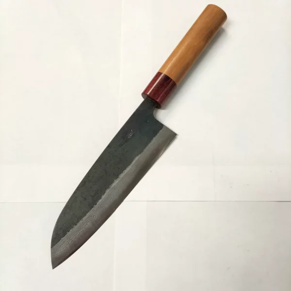 Couteau Japonais Artisanal Santoku par Muneishi2