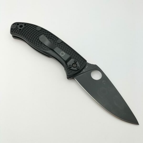 Couteau Pliant Spyderco Tenacious Noir2
