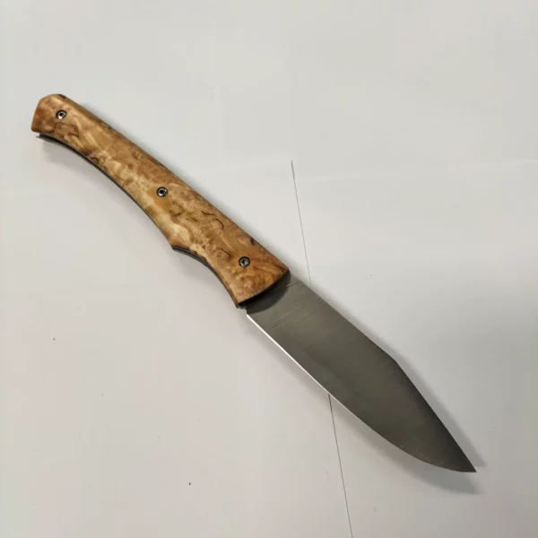 Couteau artisanal Tedesco par Adrien Giovaninetti en bouleau2