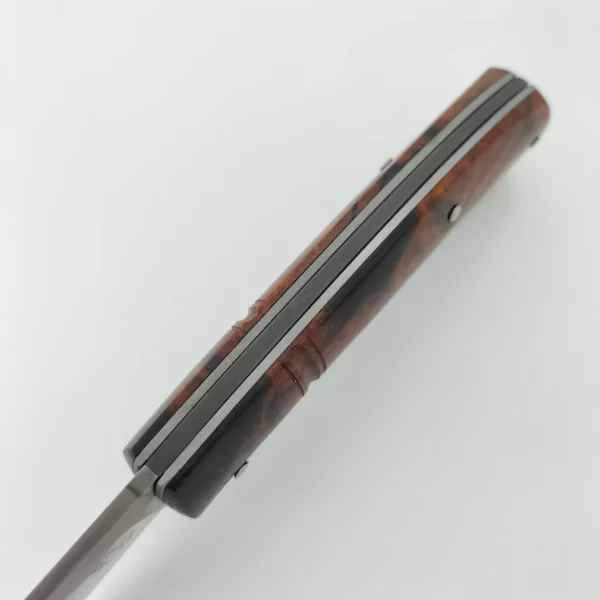 Couteau artisanal par La Forge Celtique en bois de fer 5