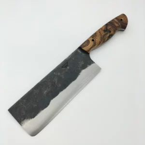 Couteau de Cuisine Artisanal Nakiri Frene par Frederic Marchand 1