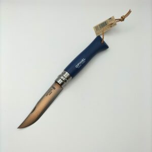 Couteau de Poche Opinel N°8 Baroudeur Bleu Fonce