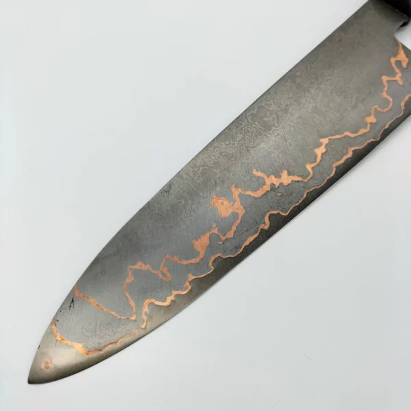 Couteau de cuisine artisanal Gyuto realise par Viet Knife 4