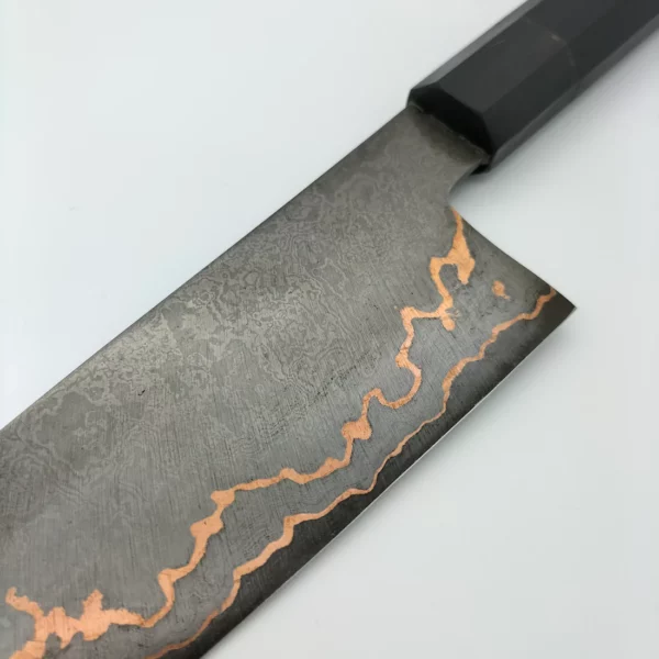 Couteau de cuisine artisanal Gyuto realise par Viet Knife6
