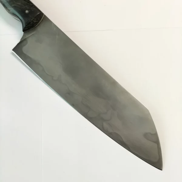 Couteau de cuisine artisanal Santoku de la Forge du Forez2