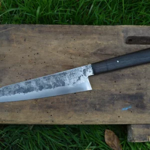 Couteau de cuisine artisanal gyuto par Arthur Lapostat en Morta