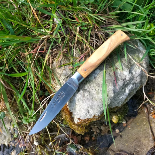 Couteau de poche Alpin en Olivier par Au Sabot