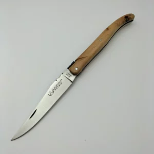 Couteau de poche Laguiole plein manche 12 cm en Genevrier