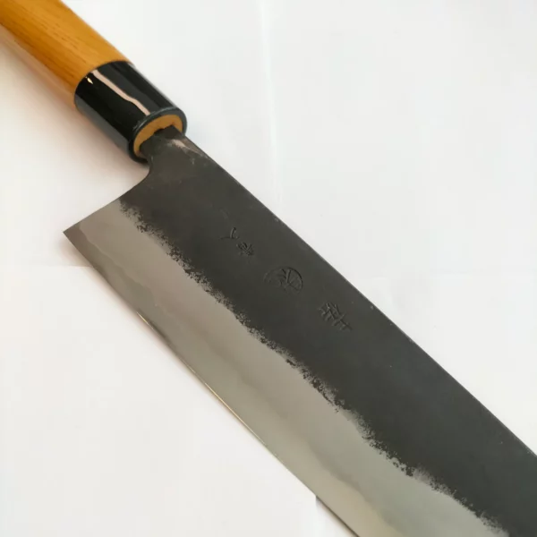 Couteau japonais artisanal Kuro Keyaki Gyuto 2