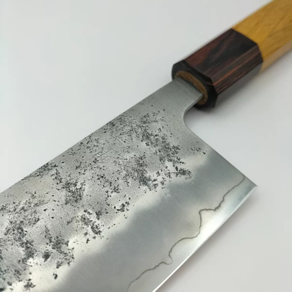 Couteau japonais artisanal Nakiri par Kagemistu3