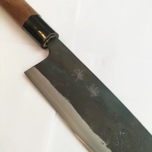 Couteau japonais artisanal Tosa Kiyokane Santoku 2