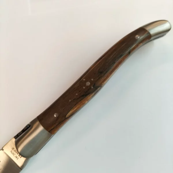 Couteau pliant Laguiole 12 cm Hetre de lAubrac 2
