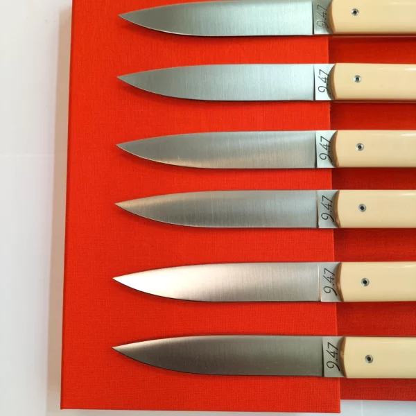 Couteaux de Table Perceval 9.47 Blanc2