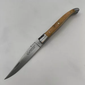 Couteau de Poche Laguiole Village 10 cm Double Mitres Genevrier