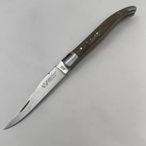 Couteau de Poche Laguiole Village 10 cm Double Mitres Noyer