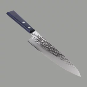 Couteau japonais Chef Yaxell Blue — vue 1