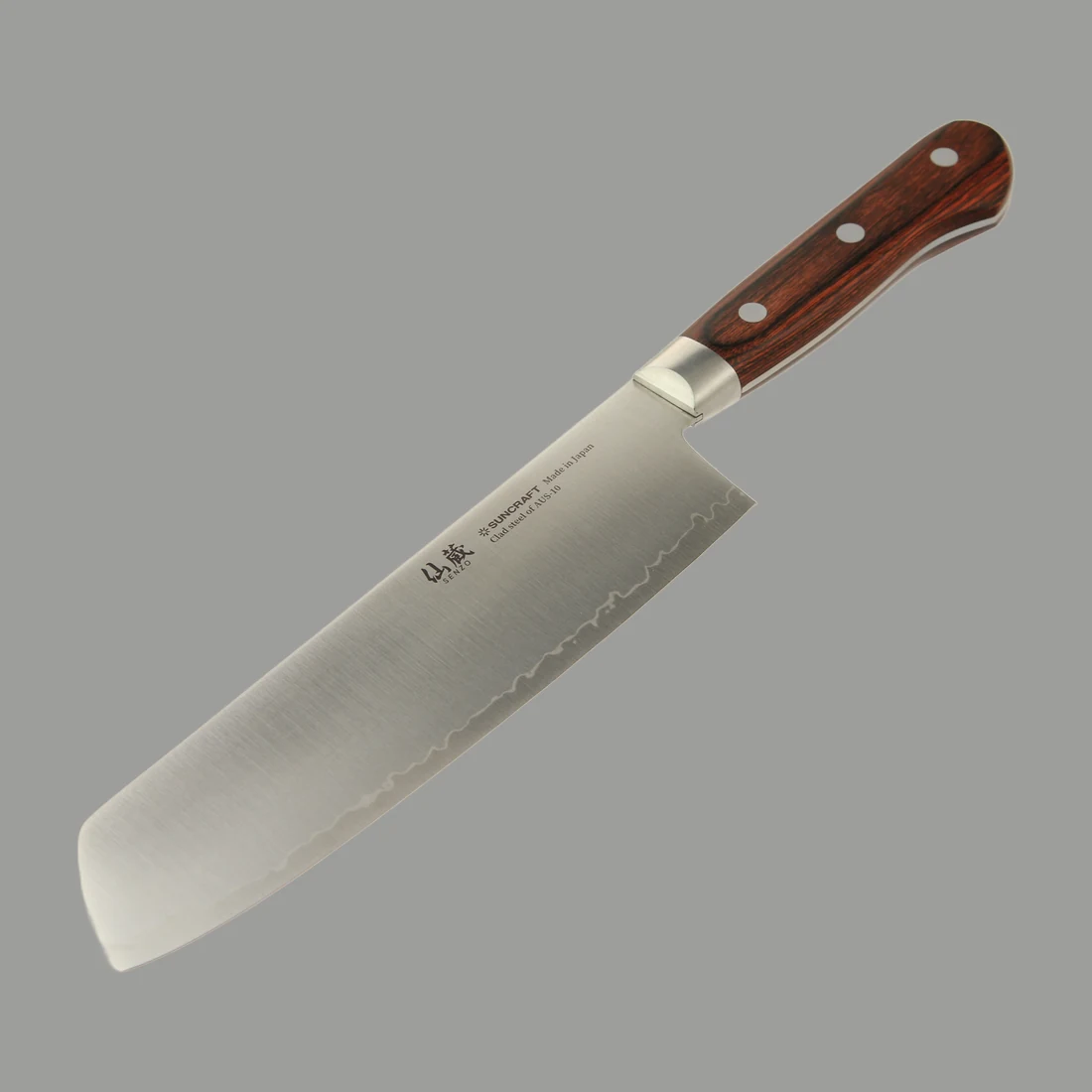 Couteau Japonais Nakiri Suncraft Clad — vue 2