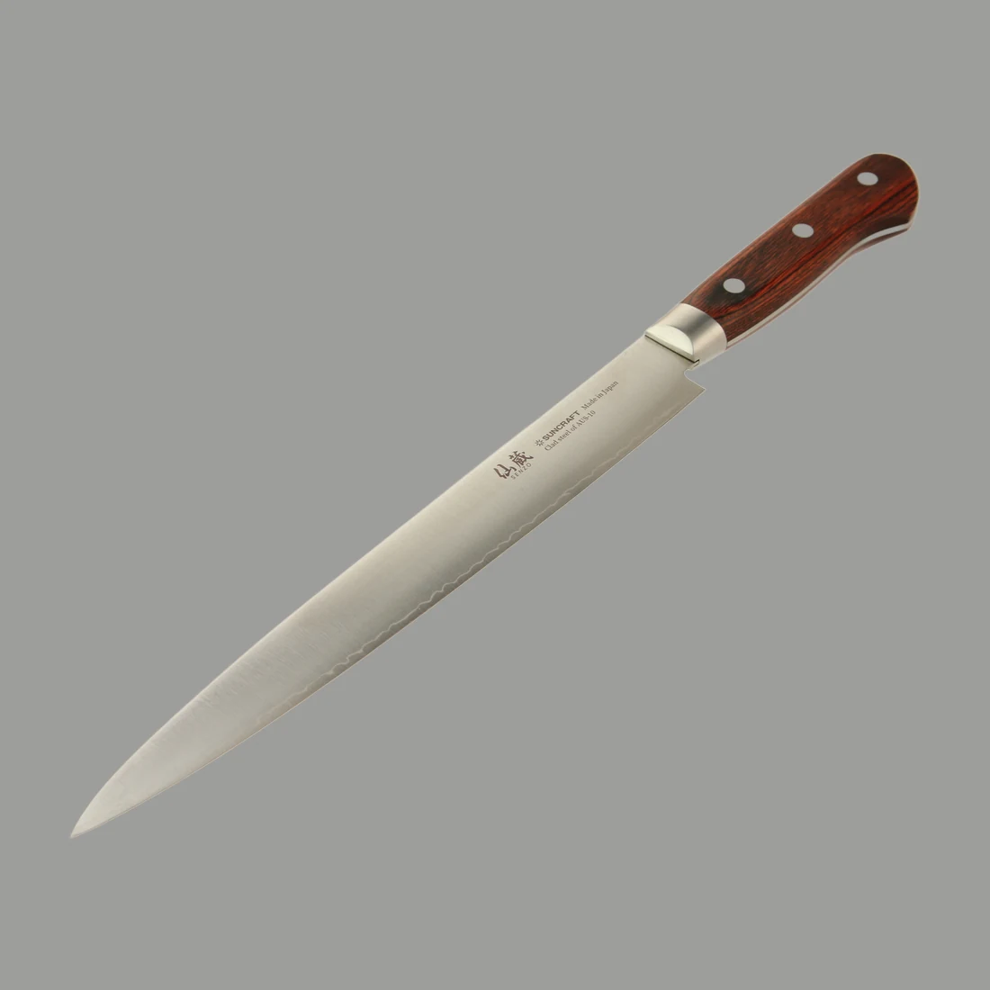 Couteau Japonais Trancheur 240mm Suncraft Clad — vue 2