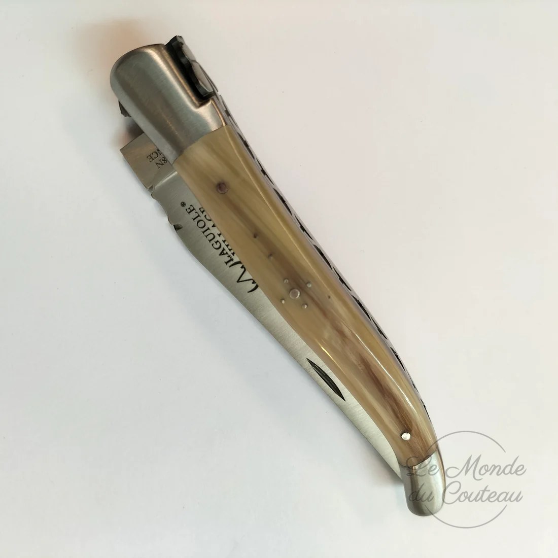Laguiole Folding Knife 12 cm Horn Tip5