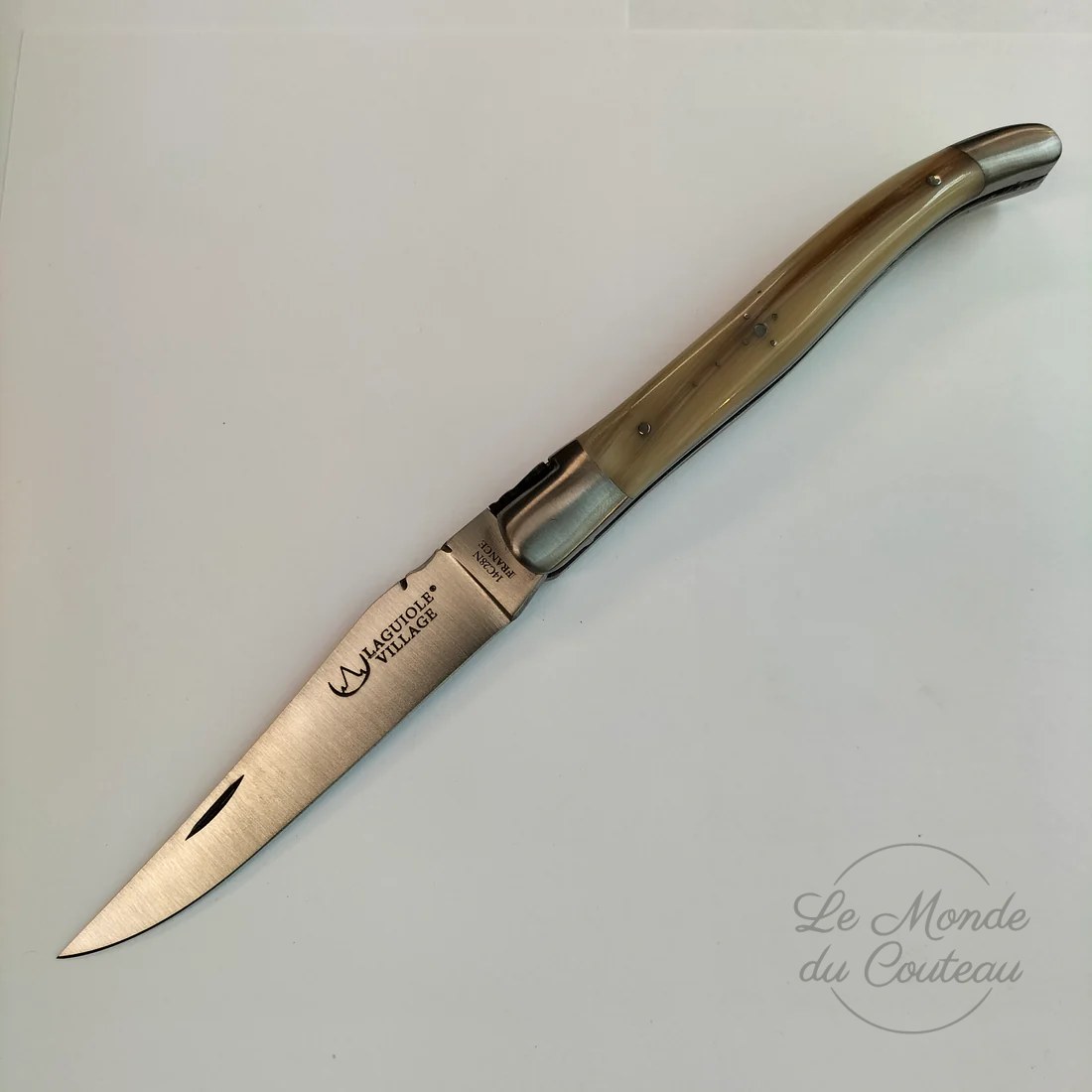 Laguiole 12 cm Horn Tip Folding Knife