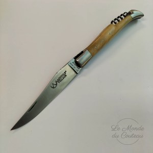 Klappmesser Laguiole 12 cm Korkenzieher Buchsbaum