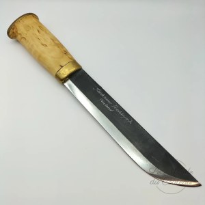 Feststehendes Leku-Messer mit Birkengriff 210mm