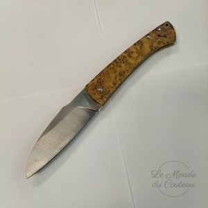 Maple pocket knife by Coutellerie Duperre.
