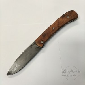 Handcrafted Le Duryen knife by La Coutellerie du Clocher scaled