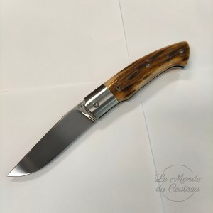 Handcrafted Shelby knife by Arnaud Dallier scaled