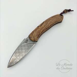 Handcrafted Lulu knife made by DG Coutellerie
