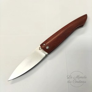 Couteau Artisanal Le Capucin par Mister Bull en Padouk