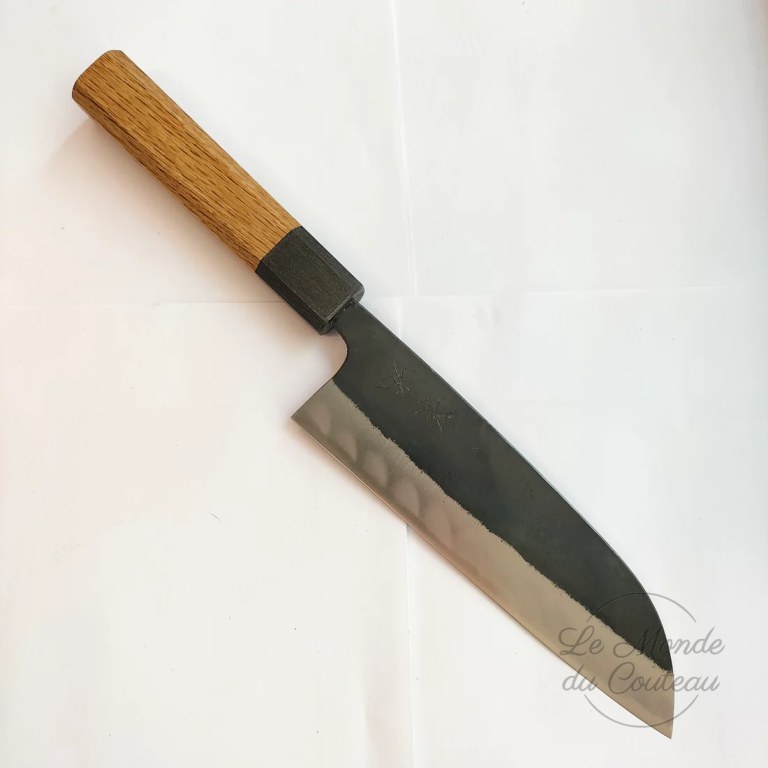Coltello giapponese artigianale Santoku Fukushima