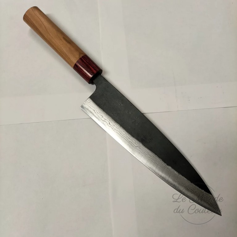 Handgefertigtes japanisches Messer Gyuto von Muneishi