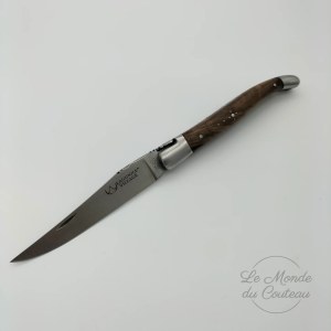 Laguiole Village 12cm Walnut Folding Knife 1
