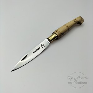 Cuchillo plegable Nontron 12 virola fija 9 cm