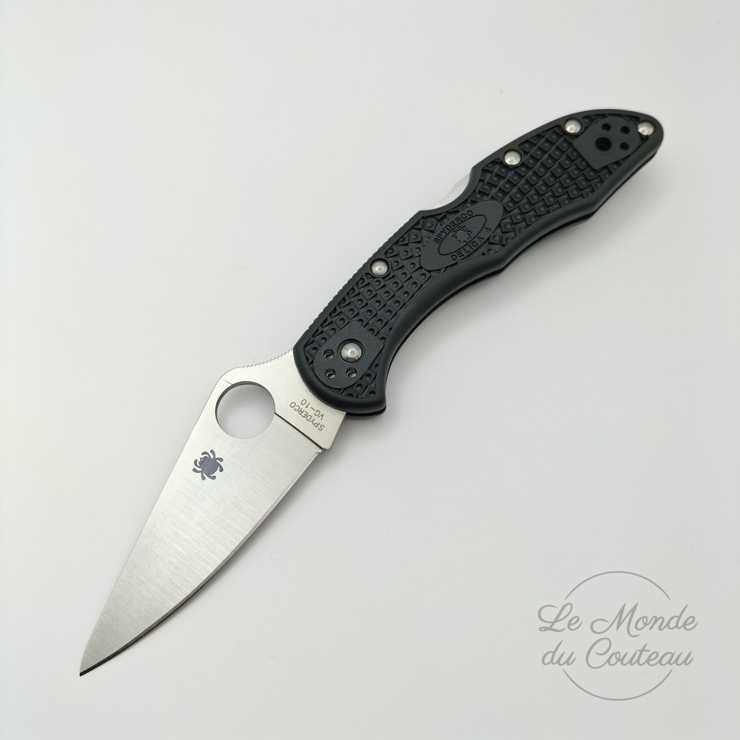 Coltello Pieghevole Spyderco Delica 4 Nero