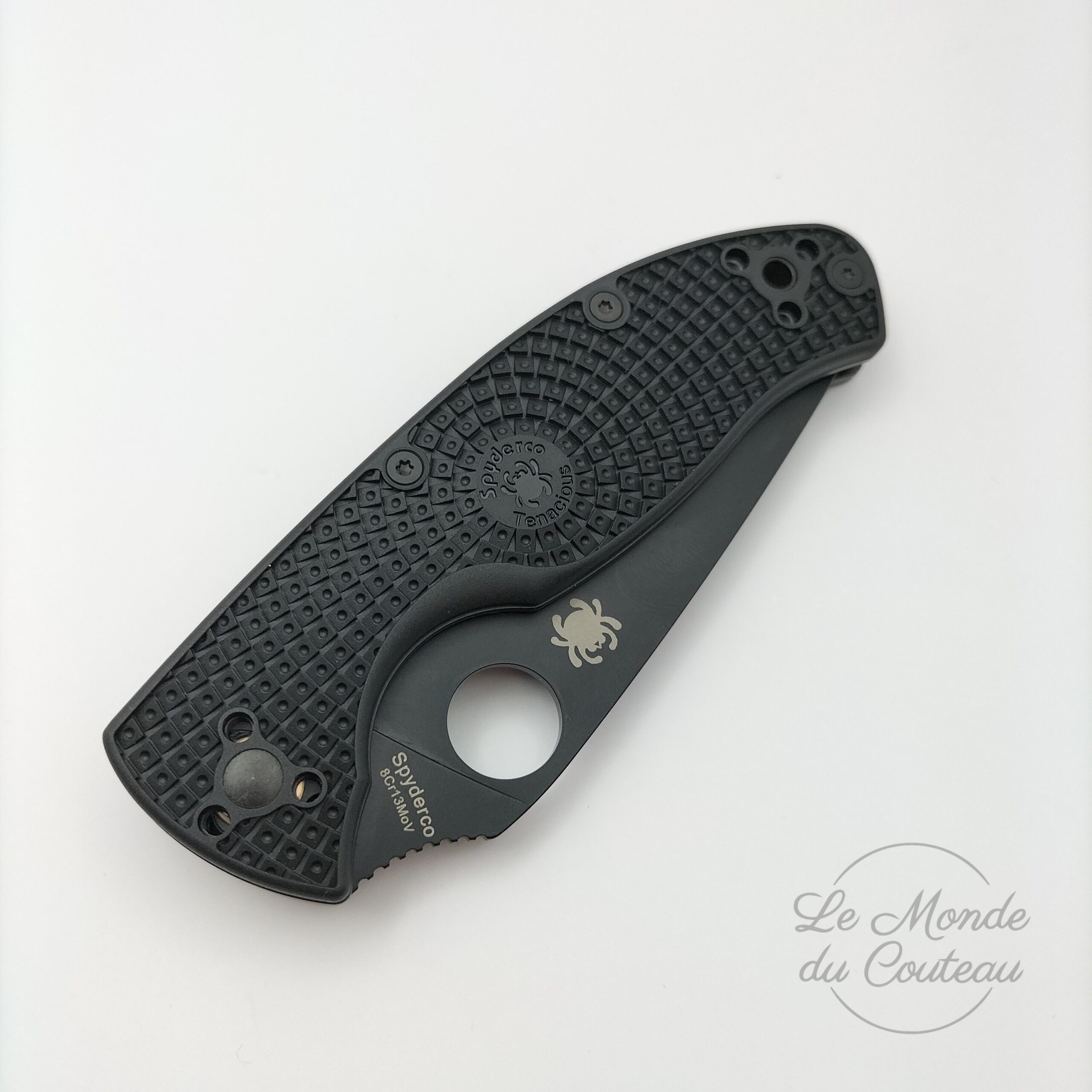 Coltello pieghevole Spyderco Tenacious nero3