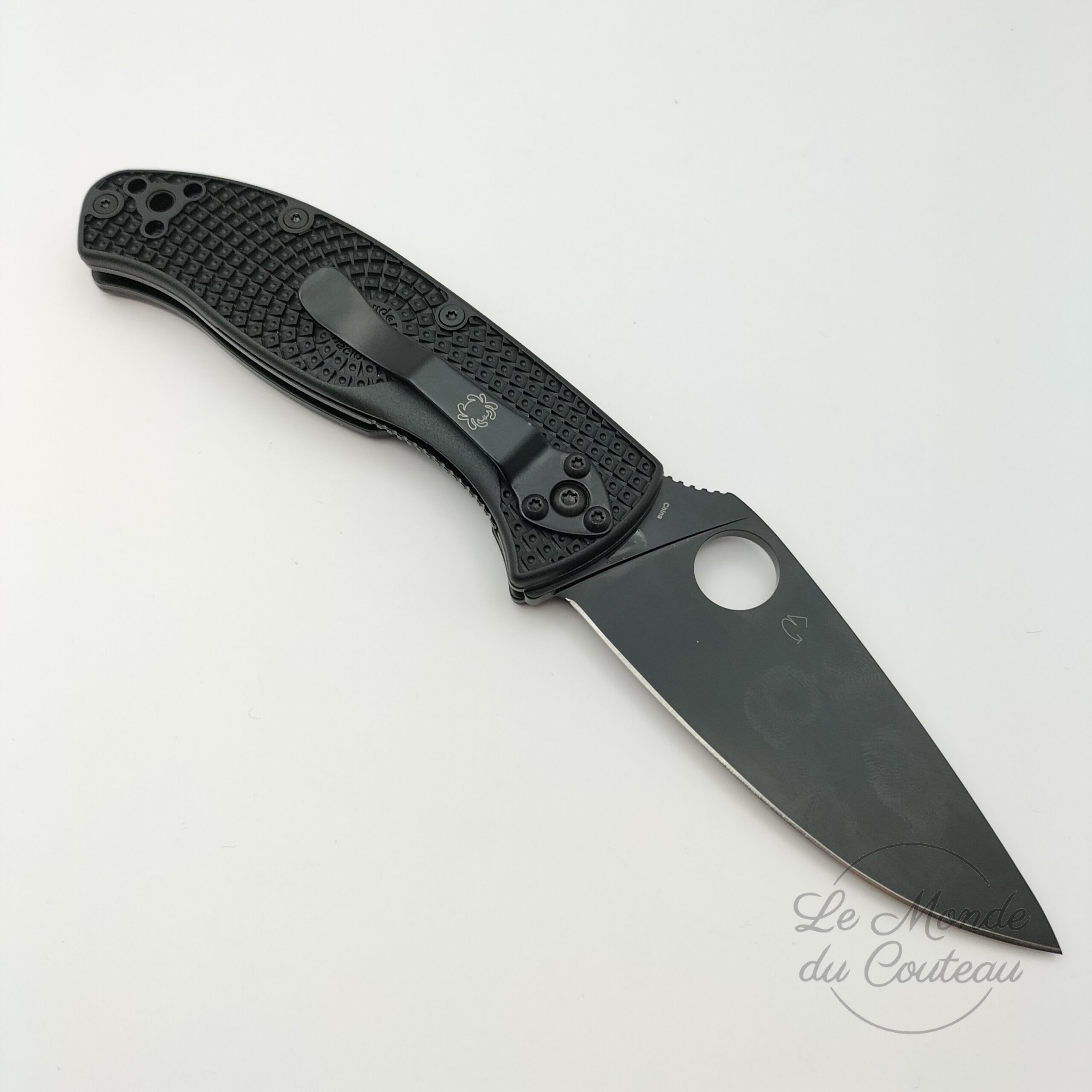 Coltello pieghevole Spyderco Tenacious nero2