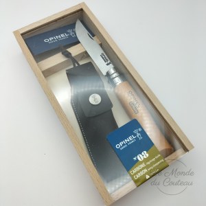 Opinel N°8 Plumier Carbon Taschenmesser