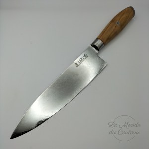 Cuchillo japonés Gyuto Damasco Wusaki