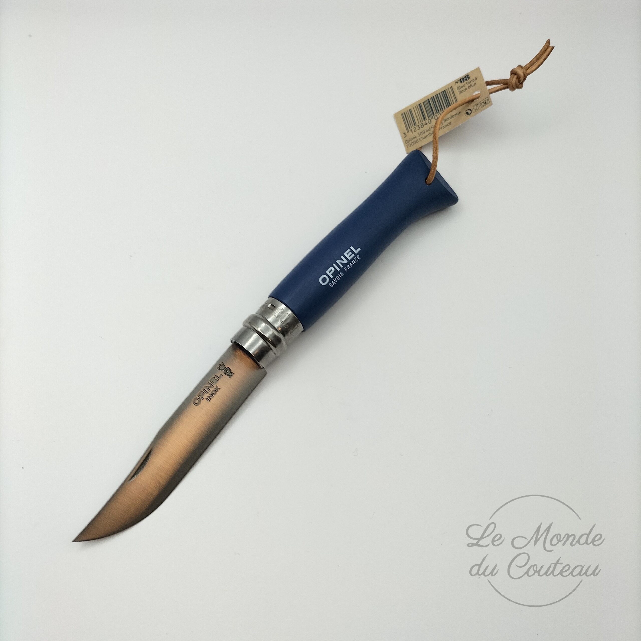 Opinel N°8 Baroudeur Donkerblauw zakmes