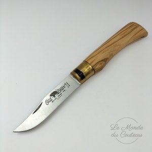 Klappmesser Old Bear Olivenholz L