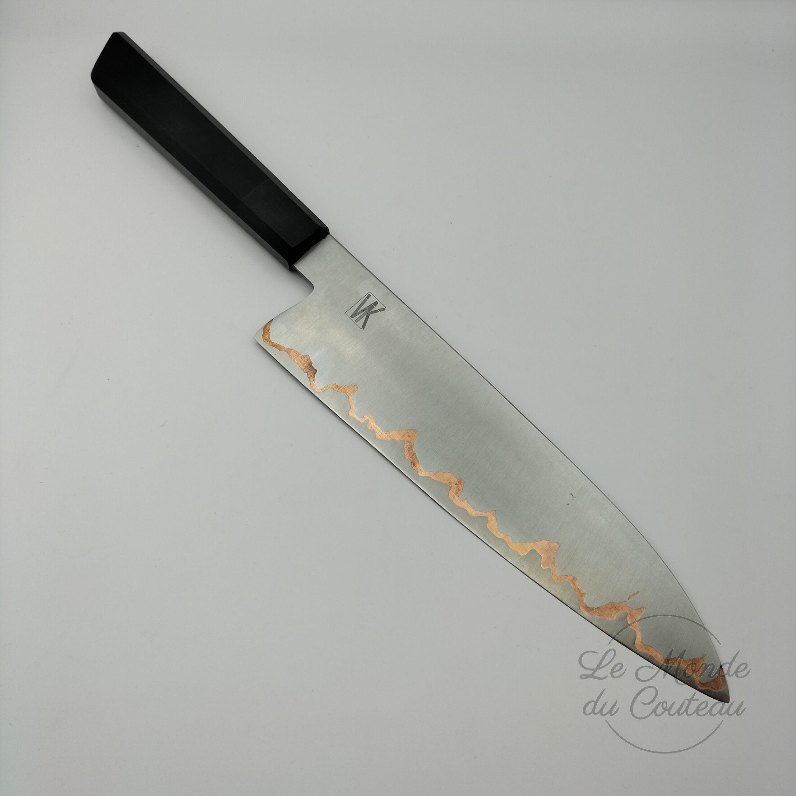 Coltello Giapponese VietKnife Gyuto M390 Ebano