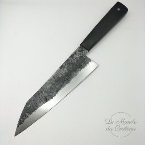 Handgefertigtes Küchenmesser Chef Arthur Lapostat Ebene et Nacre