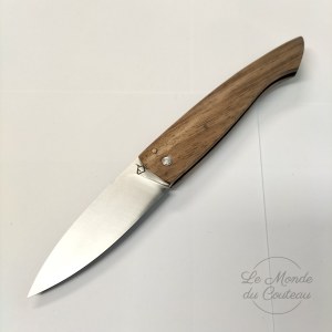 Couteau Artisanal Le Capucin par Mister Bull en Noyer