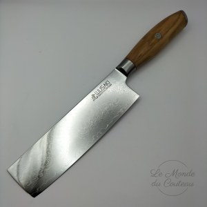 Wusaki Damascus Nakiri Japanese Knife