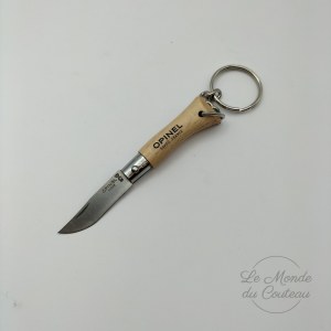 Opinel Taschenmesser 2 Schlüsselanhänger Holz